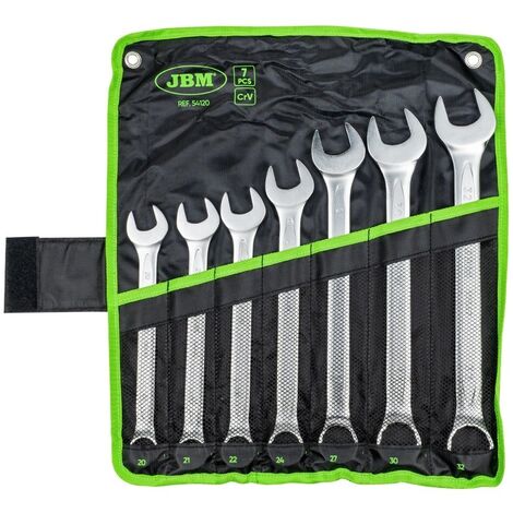 KIT DE 7 LLAVES COMBINADAS JBM 54120