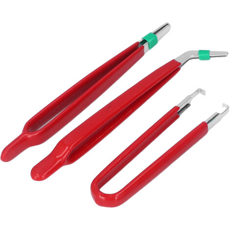 Kit de 7 pinces antistatiques pour réparation électronique, outils de précision multifonctions