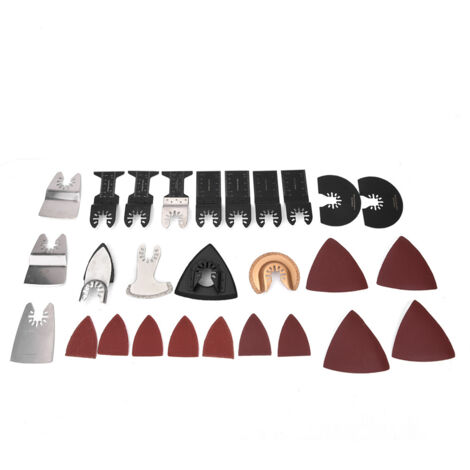 Kit de 70 lames pour scie oscillante, accessoires multi-outils pour coupe bois et plastique