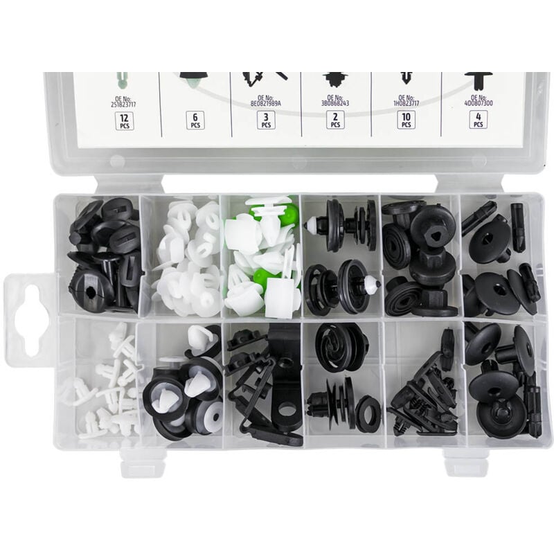 Siège/valise skoda clip 79 pièces pour panneau de porte/garniture/rembourrage JBM 53716