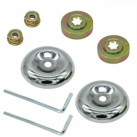 Kit de 8 lames de débroussailleuse, accessoire de lame métallique pour débroussailleuse Stihl et tondeuse à gazon