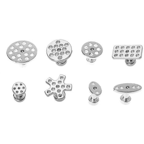 Kit de 8 languettes de débosselage sans peinture pour carrosserie automobile (débosselage dû à la grêle)