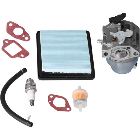 Kit de 8 pièces pour Moteurs Honda GCV160 : Carburateur, Filtre à air, Bougies d'allumage et Joints d'étanchéité