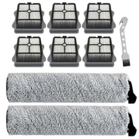 Kit de 9 Pièces de Rechange pour Serpillière à Vapeur, Pads Lavables pour Aspirateur-Balai
