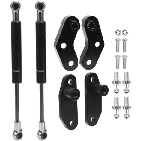 Kit de abridor de puerta de hierro anodizado negro para CanAm Maverick X3 20172020 delantero trasero