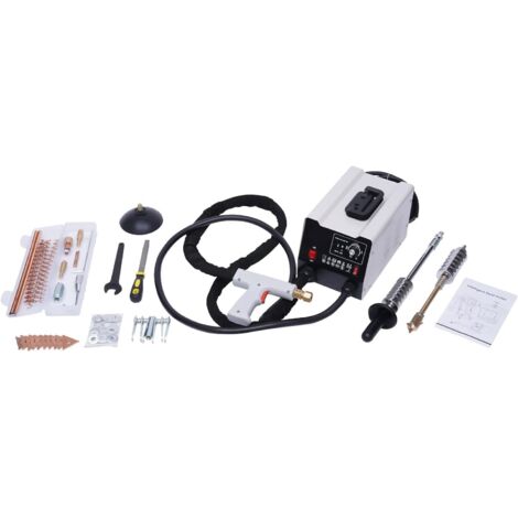 Kit de accesorios de soldadura por puntos para la reparación de abolladuras en la carrocería. Máquina de reparación de abolladuras por impulsos. Kit de herramientas de reparación de abolladuras.