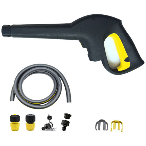 Kit de accesorios de vapor Karcher para la serie SC de Karcher: 1 pistola de agua K2 + 1 manguera de jardín de 3,6 m (6 pulgadas)
