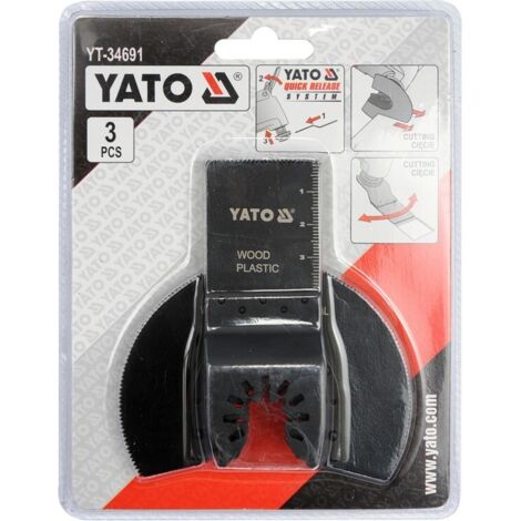 Kit de accesorios para la multiherramienta YATO YT-34691