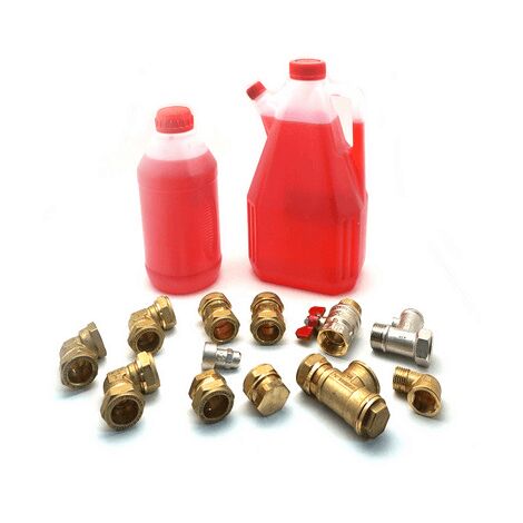 Kit de accesorios para sistemas de circulación natural - 3 colectores