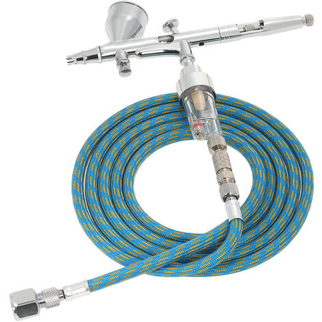 Kit de aerografo de alimentacion por gravedad de doble accion profesional KKmoon