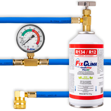 KIT DE AIRE ACONDICIONADO GAS R134A + SELLADOR