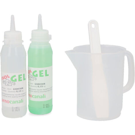 Kit de Aislante y Sellante bicomponente ArnoCanal Isogel 2 x 150 g