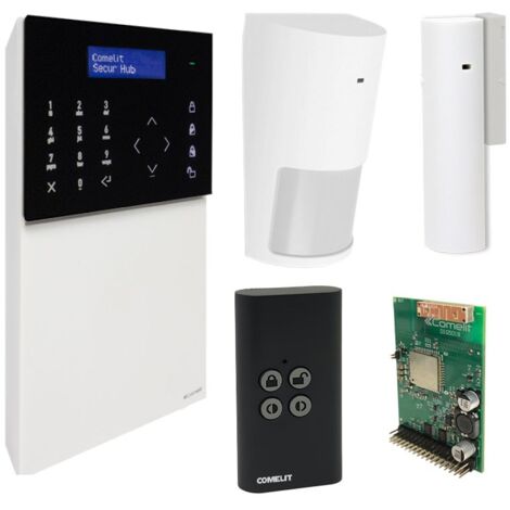 Kit de alarma antirrobo inalámbrica Comelit SECUR HUB 2G KSW3220L