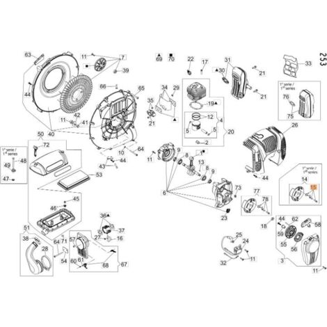KIT DE ARPÓN ORIGINAL EMAK CFI0G40300