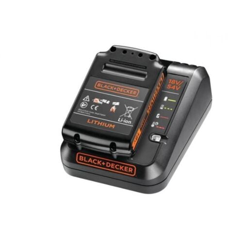 BLACK & DECKER KIT DE ARRANQUE - BLACK+DECKER BDC2A20-QW Batería 18 voltios 2Ah LITHIUM Slide Pack + cargador 2 Ah