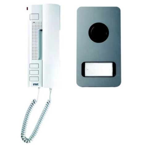 Kit de audio de dos cables para una familia con intercomunicador de utopÍa y control manual mikra 1122/31