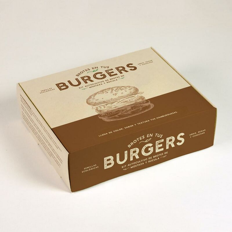 

Kit de Autocultivo Brotes Burger