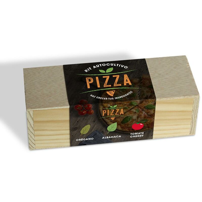 

Kit de autocultivo culinario bombas de semillas Pizza