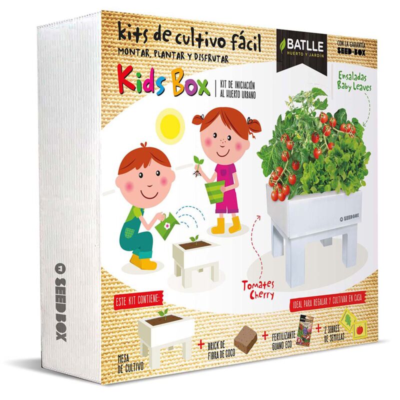 

Kit de autocultivo para niños Seed Box Batlle - batlle