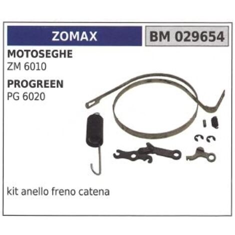 Kit de bague de frein de chaîne ZOMAX pour tronçonneuse ZM 6010 029654