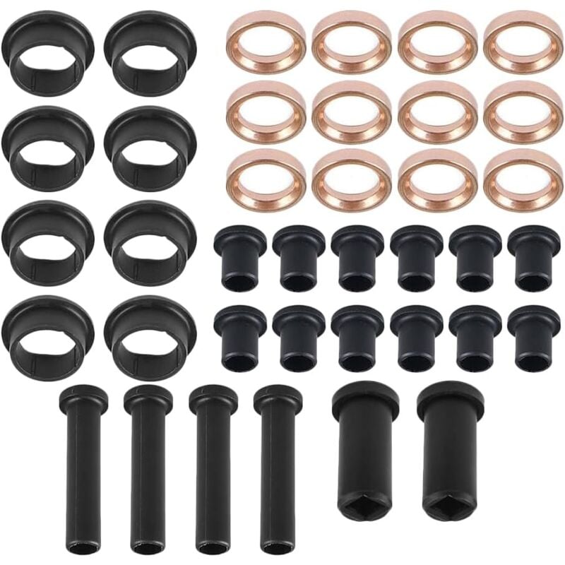 Sevengirl - Kit de bagues de bras de suspension arrière, compatible avec Polaris Sportsman 400 500 700, kit de bagues de bras de commande arrière en
