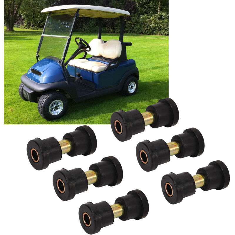 Treetalk - Kit de bagues de ressort à lames 1012303 Ensemble de manchons de suspension arrière de remplacement pour ez‑go txt