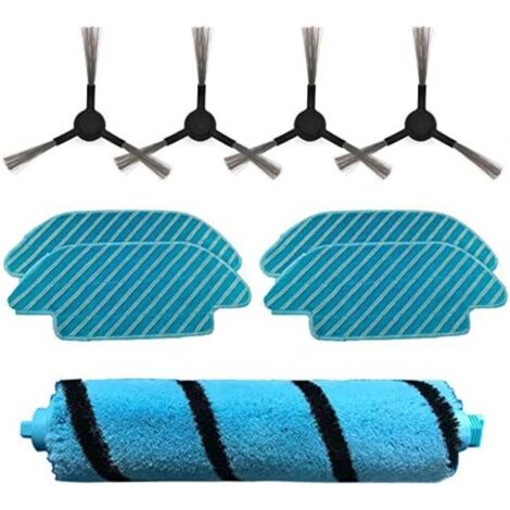 Kit de balai-brosse et chiffon pour aspirateur Conga 3490 4090 et Xiaomi STYJ02YM