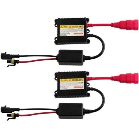 Kit de ballast universel 12 V 35 W, réacteur de remplacement xénon DC HID, 2 pièces pour H1 H3 H4 H7 H10 H9 9005 9006 D2R D2S toutes séries