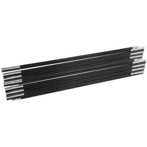 Kit de barres de support en fibre de verre 4.9M pour tente de camping, cadre d'auvent et tentes extérieures