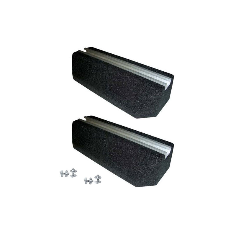 Big Foot Socle d'amortissement similaire à B9530 Fix-it Foot / Mini Split Kit 1000 x 180 x 95 mm pour climatiseurs & pompes à chaleur