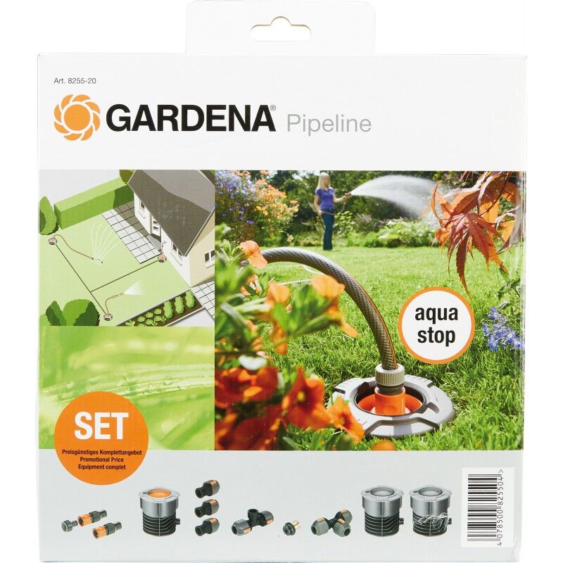Gardena 8255-20 Kit de départ pour conduites d'arrosage