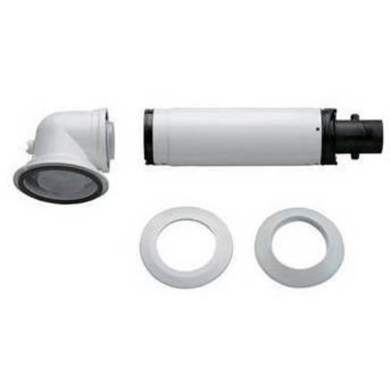 Kit de base d’évacuation des fumées pour chaudières à condensation bosch