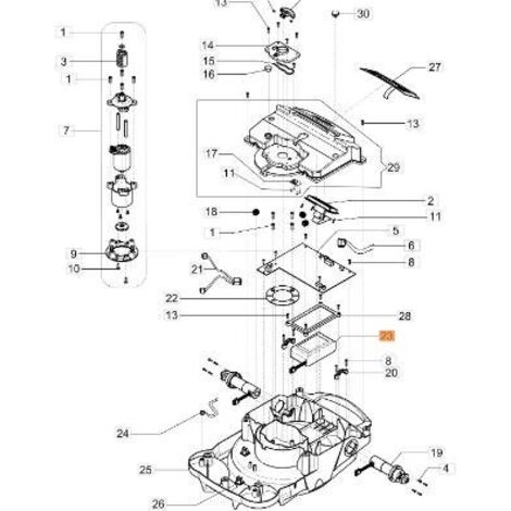 KIT DE BATTERIE D'ORIGINE EMAK 67010030