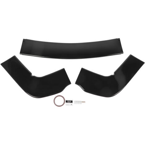 Kit de becquet de lèvre de pare-chocs avant 3 pièces, stabilité accrue, look sportif pour Hellcat tous les modèles 2008 à 2019