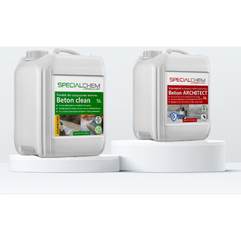 Kit de béton architectural SPECIALCHEM 5L + 5L