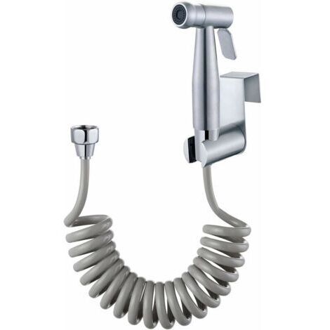 Kit de Bidet de Toilette de haute qualité, avec crochet de réservoir d'eau et tuyau de douche flexible télescopique en ABS de 59\