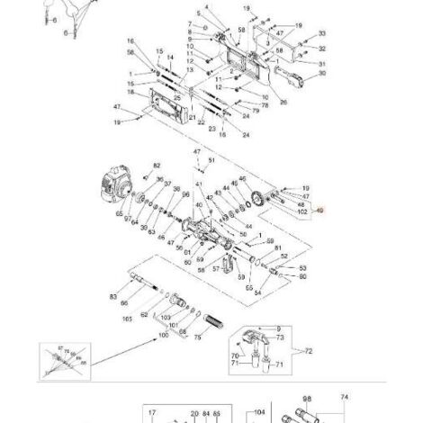 KIT DE BIELLE D'ORIGINE EMAK 61110164
