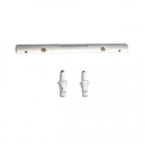 Kit de bisagras blancas para asiento de inodoro DAMA, ROCA, Ref. AI0005800R