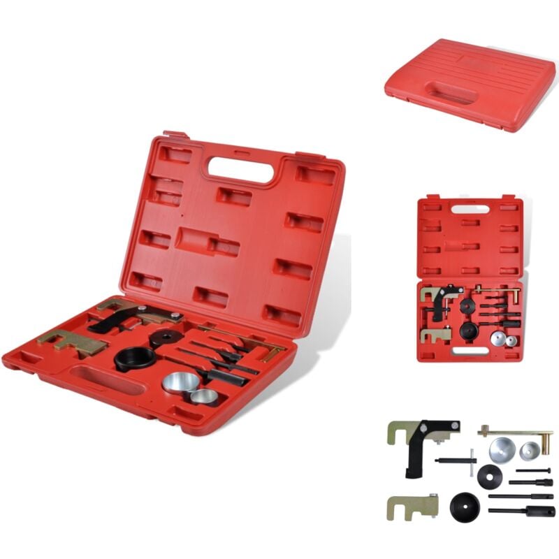 Vidaxl - Kit de blocage d'arbre à cames de moteur diesel Renault Nissan - Kit D'outils De Synchronisation - Courroie De Distribution - Arbre à Cames
