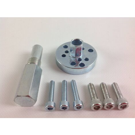 Kit de bloqueo del pistón del motor de la motosierra + llave de desembrague