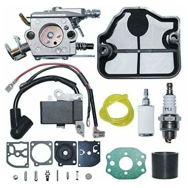 Kit de Bobine d'allumage de carburateur, pour Husqvarna 136 137 141 142, pour Zama C1Q W29E, 545199901, 545063901, 530039239, 530029811, 530029814