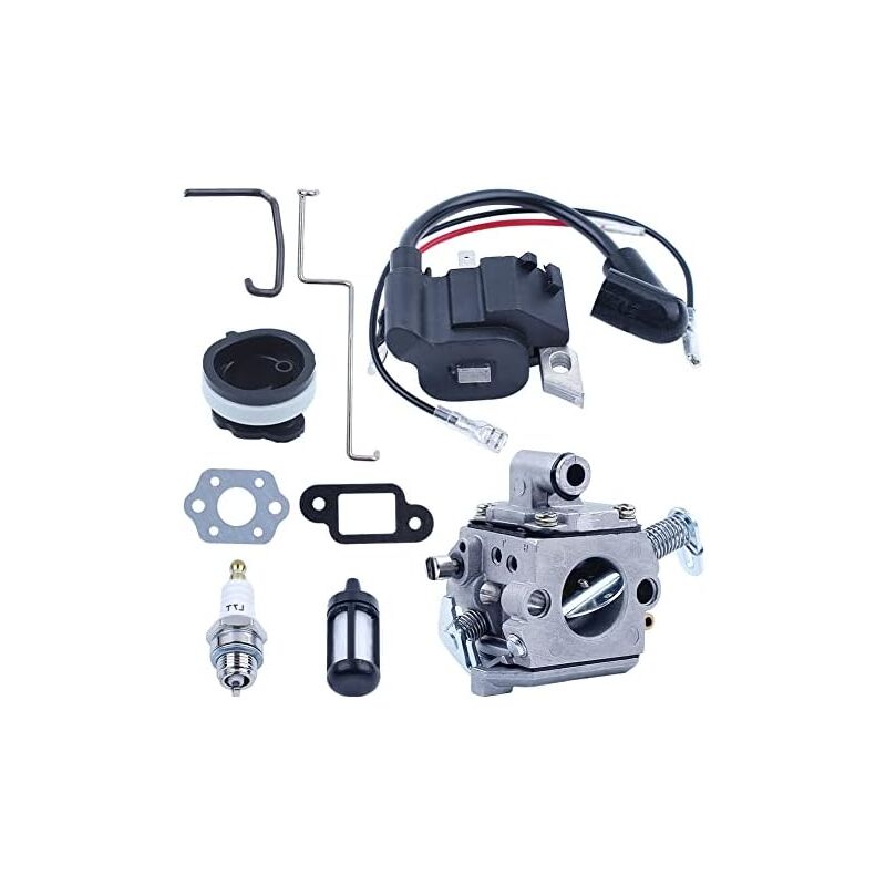 Kit de bobine d'allumage de carburateur , pour tronçonneuses Stihl 017 018 Ms170 Ms180, 1130 120 0603, remplacer pour Zama C1Q S57B