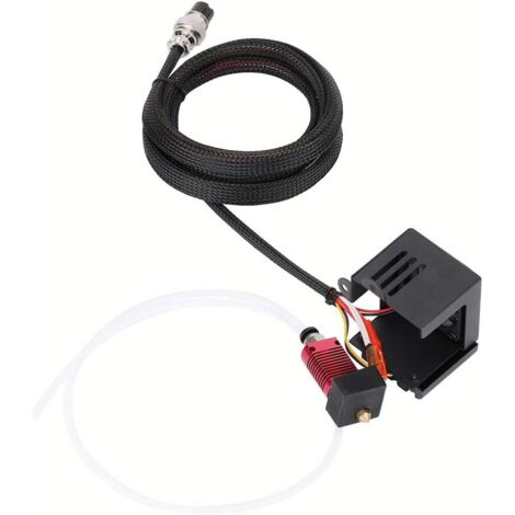 Kit de boquillas y accesorios para extrusora de extremo caliente para impresora 3D Creality CR-10 10S S4, acero inoxidable.