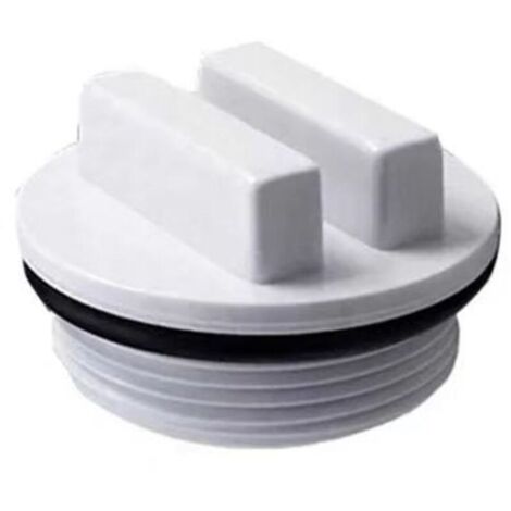 Kit de bouchons de vidange antigel pour piscine Lot de 2 bouchons professionnels de 3,8 cm (1,5 pouce)