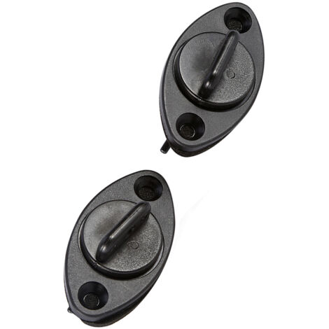 Kit de Bouchons de Vidange Universel 2 Pièces pour Bateau, Kayak et Canoë