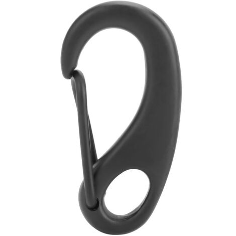 Kit de boulons à mousqueton en acier inoxydable 316, accessoire de plongée sous-marine (50 mm, noir)