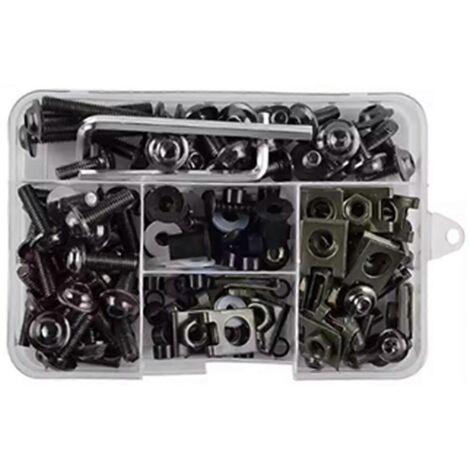 Kit de boulons pour carénage de moto, vis de fixation pour pare-brise de moto