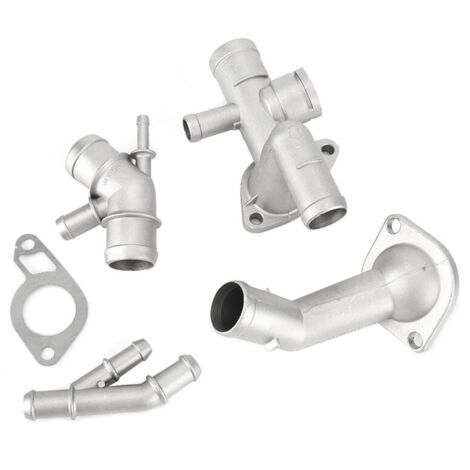 Kit de brides de tuyau de refroidissement de moteur en aluminium, 4 pièces/ensemble, adapté pour Mk4 1.8T 2000 – 2005 06A121132A