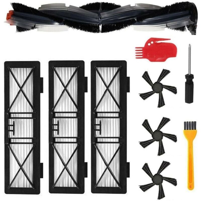 Kit de Brosse de Rechange Compatible avec Neato Botvac☛ D Series et Neato Botvac☛ Robot Aspirateurs, Accessoires pour Neato D3 D5 D7 D75 D80 D85