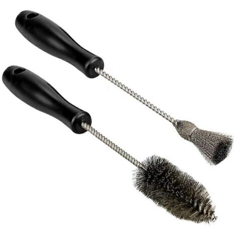 Kit de brosse pour le nettoyage des trous de siège de coupelle de manchon d'injecteur diesel --
